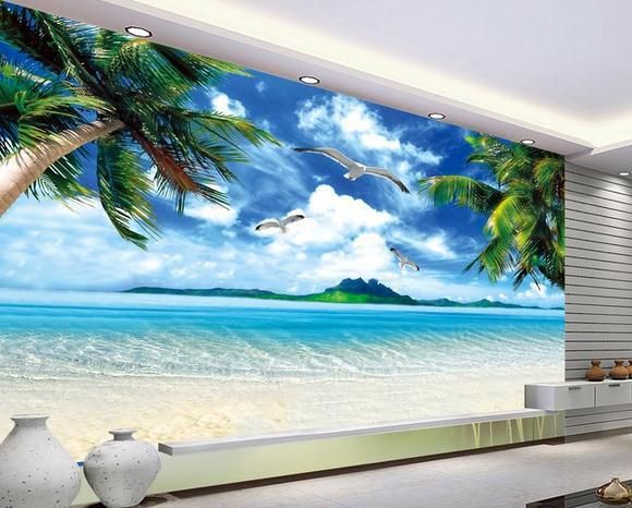 papel pintado para paredes de dormitorio india,pared,mural,fondo de pantalla,cielo,paisaje natural