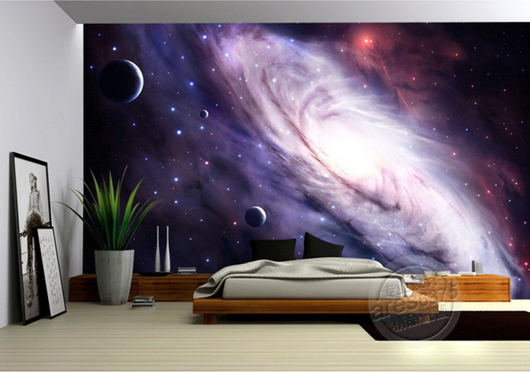 papel pintado para paredes de dormitorio india,fondo de pantalla,mural,pared,cielo,espacio