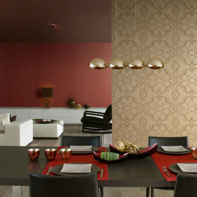 papel pintado para paredes de dormitorio india,pared,habitación,diseño de interiores,encendiendo,marrón
