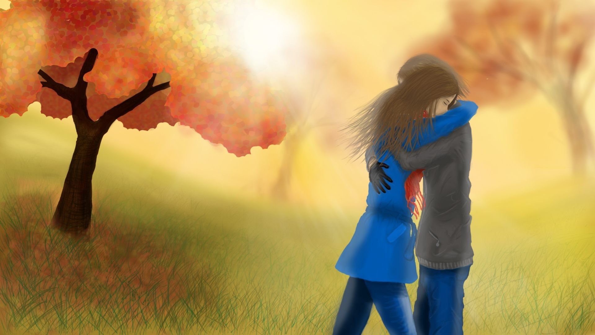 hug wallpaper download,people in nature,sky,romance,love,interaction