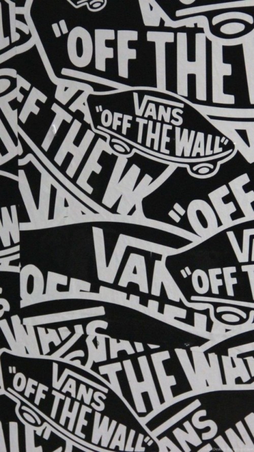 wallpaper sepatu vans,font,text,black and white,t shirt,pattern