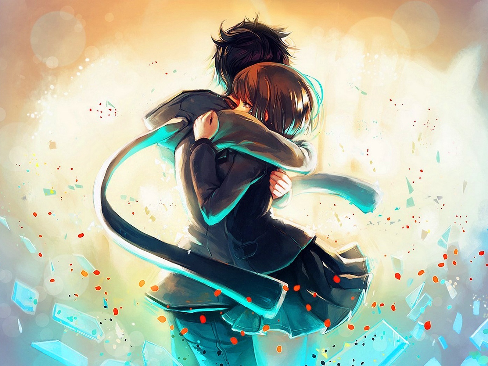 hug wallpaper herunterladen,illustration,cool,grafikdesign,anime,extremsport