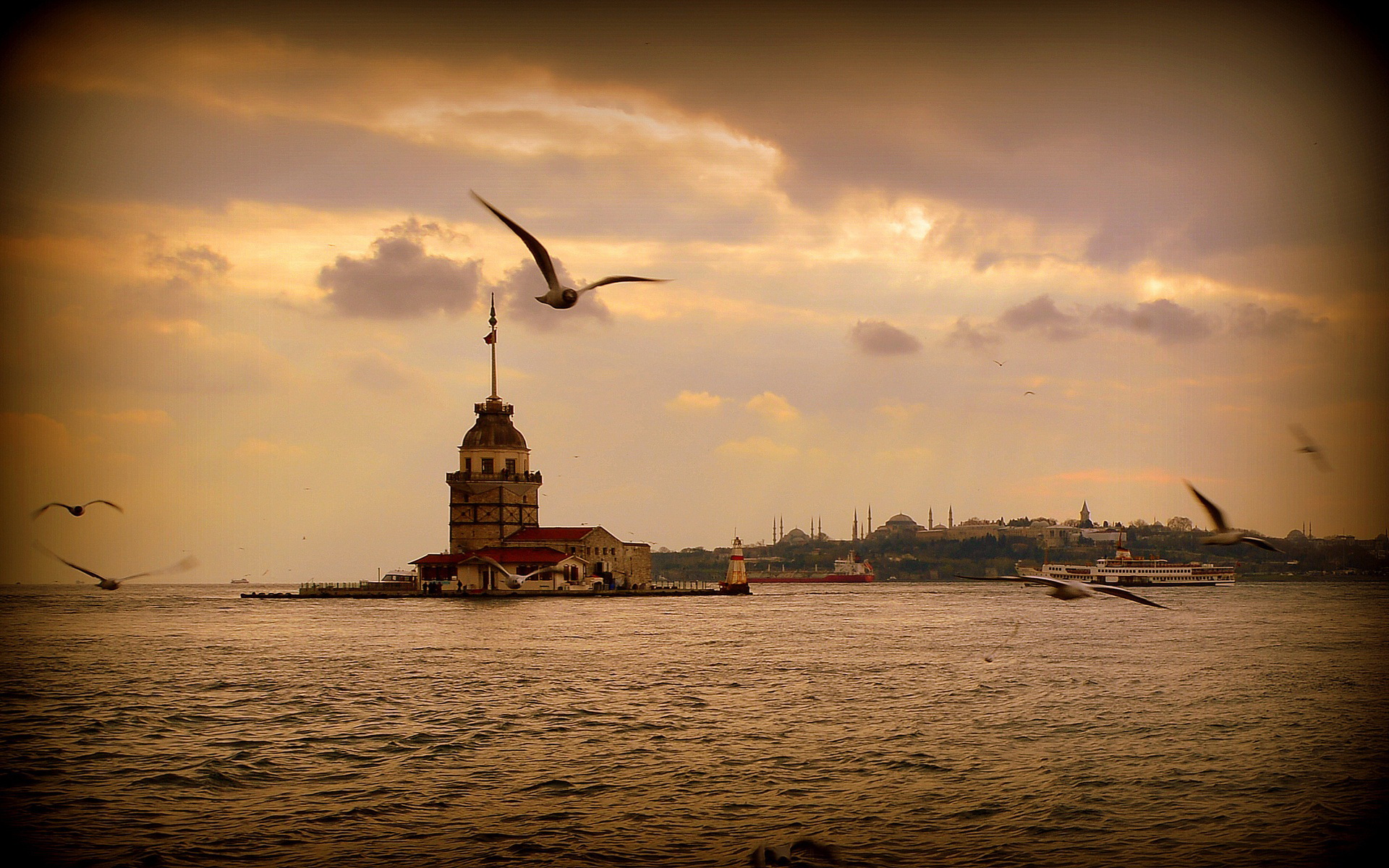 duvar kağıdı wallpaper hd,sky,windmill,wind turbine,cloud,sunset