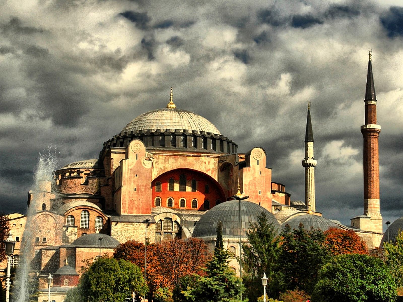 hagia sophia wallpaper,landmark,place of worship,building,mosque,byzantine architecture