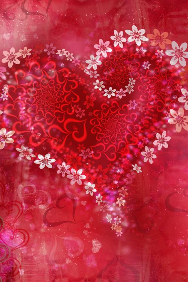 빨간 장미 라이브 배경 화면 무료 다운로드,빨간,심장,분홍,사랑,발렌타인 데이