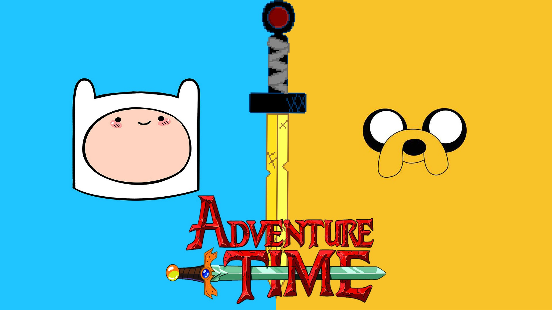 fond d'écran hora de aventura hd,dessin animé,jaune,ligne,clipart,illustration