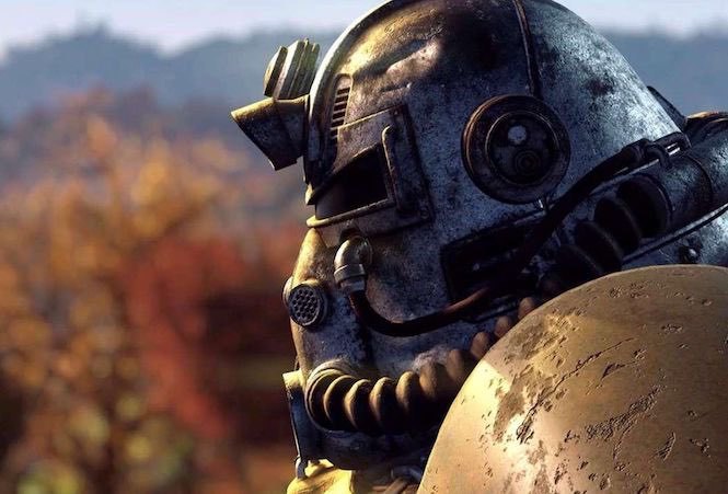 bethesda wallpaper,personal protective equipment,robot,technology,fictional character,machine