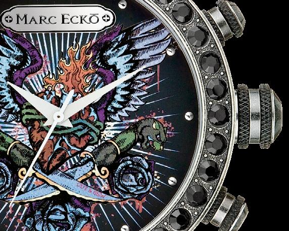 ecko show wallpaper,reloj,reloj analógico,reloj accesorio,personaje de ficción,titanio