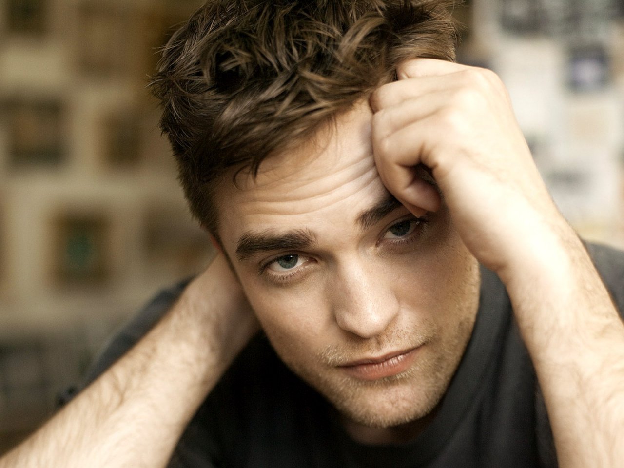 robert pattinson fonds d'écran hd,cheveux,visage,front,sourcil,coiffure