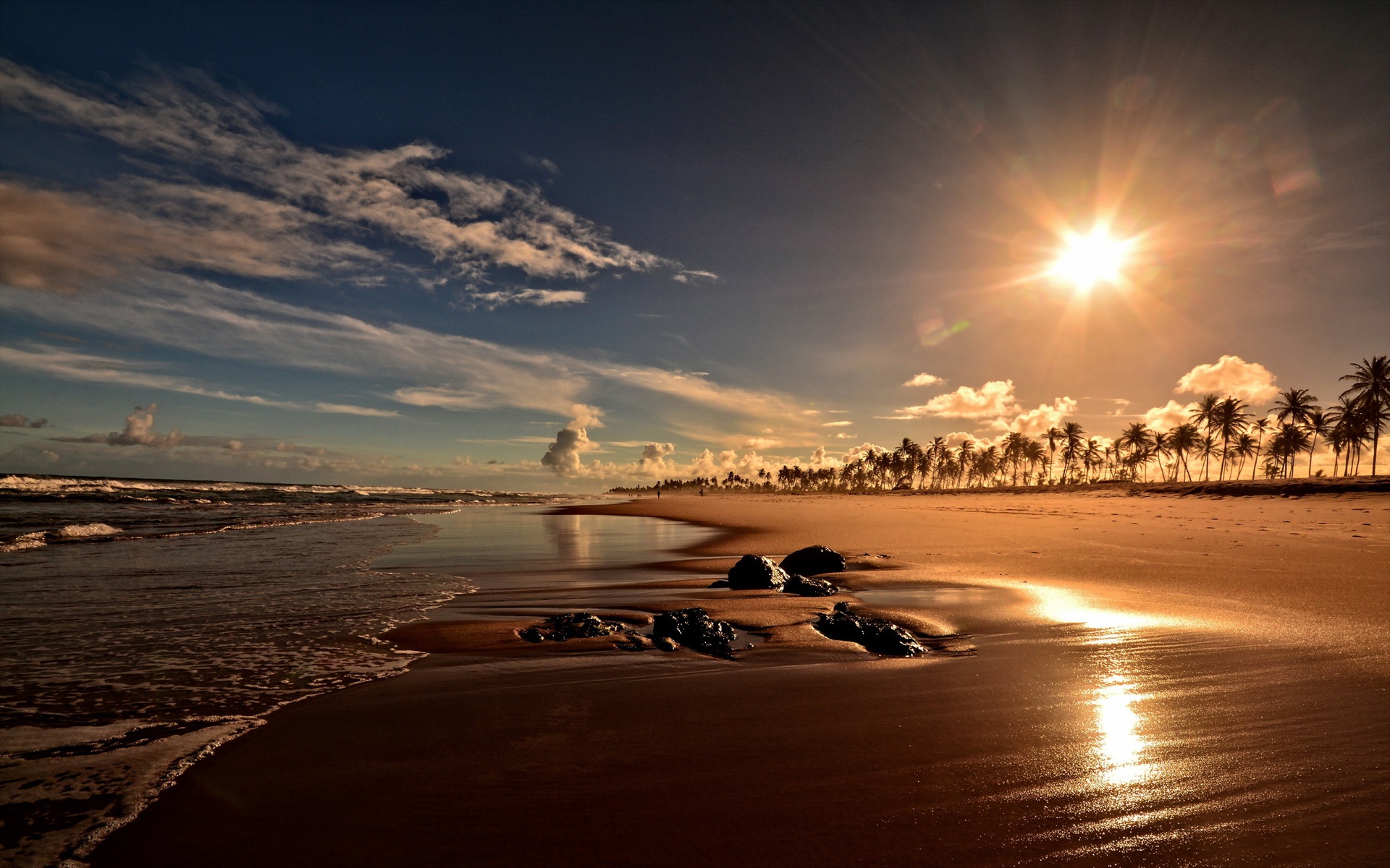 bahia wallpaper,sky,sea,cloud,horizon,shore