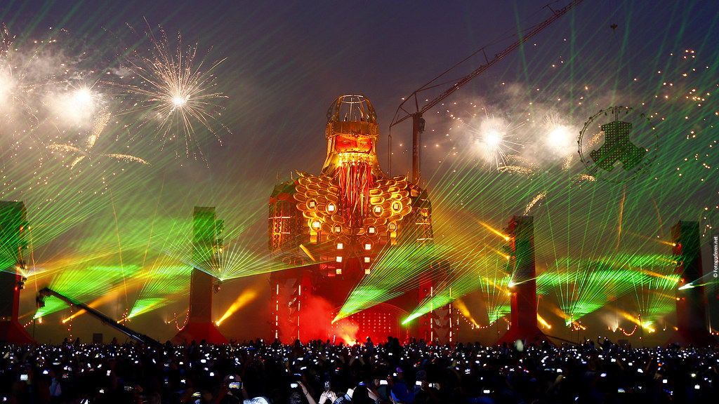 defqon 1 wallpaper,light,event,stage,crowd,fête