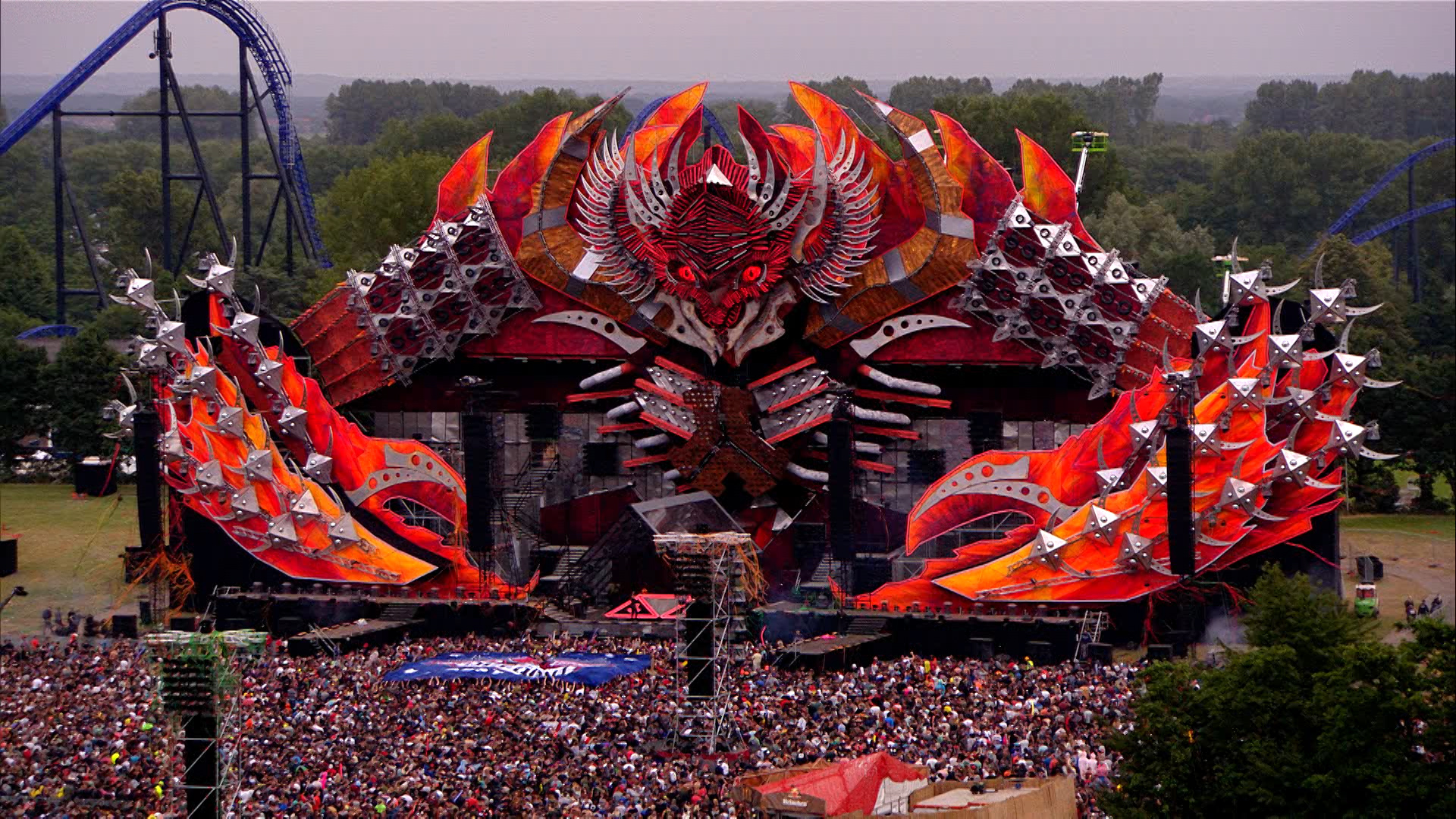 fond d'écran defqon 1,ventilateur,un événement,stade,foule,festival