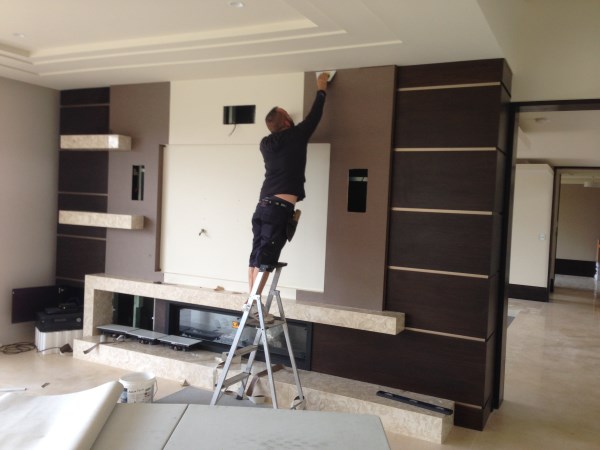 wallpaper designs for tv unit,ceiling,room,furniture,wall,interior design