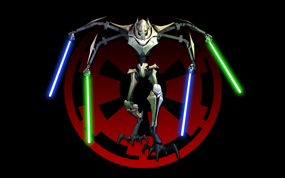 grievous wallpaper,fictional character,graphic design,logo,graphics,illustration