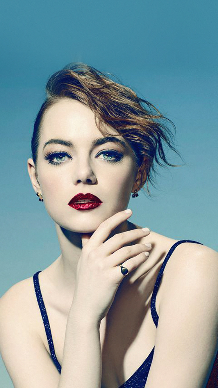 emma stone wallpaper iphone,hair,face,lip,hairstyle,beauty