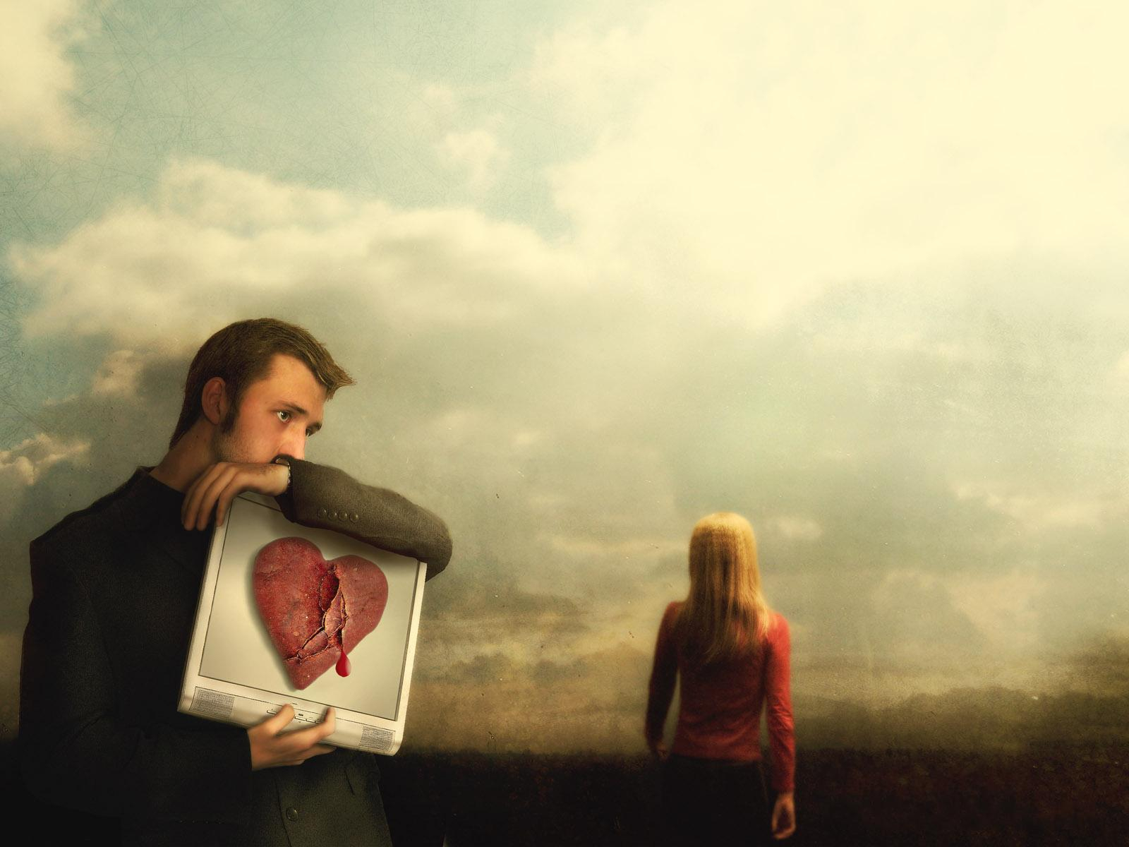 broken heart boy hd wallpaper,sky,cloud,photography,love,sitting