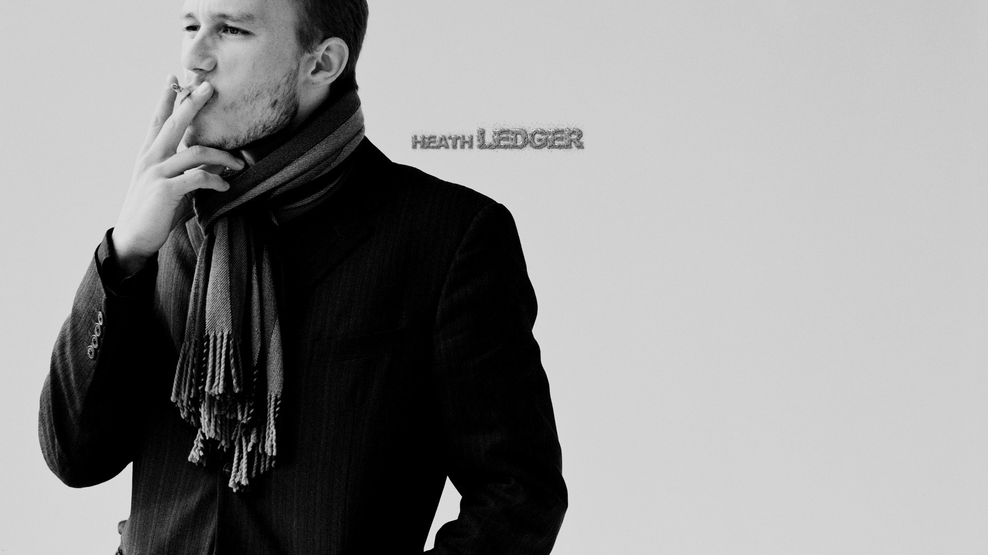 heath ledger hd wallpaper,white,black,black and white,photography,monochrome photography