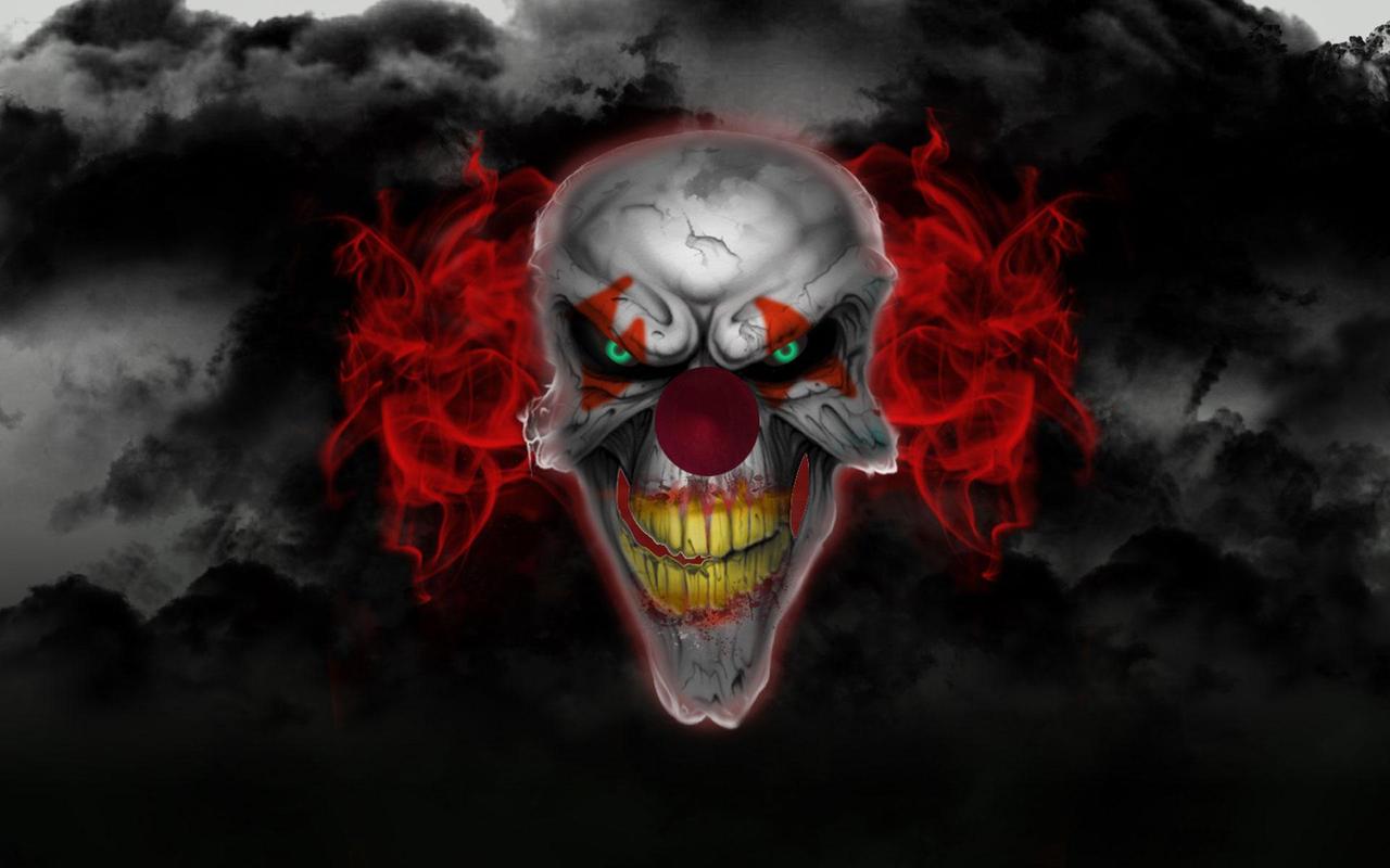 aplicativo de wallpaper,clown,demon,skull,ghost,illustration