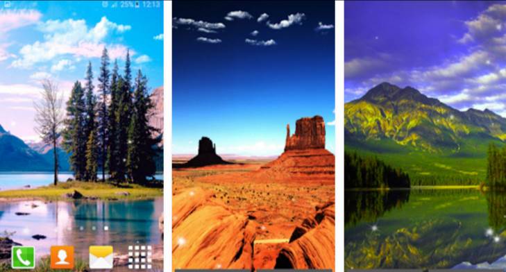 aplicativo de壁紙,自然の風景,自然,空,山,観光