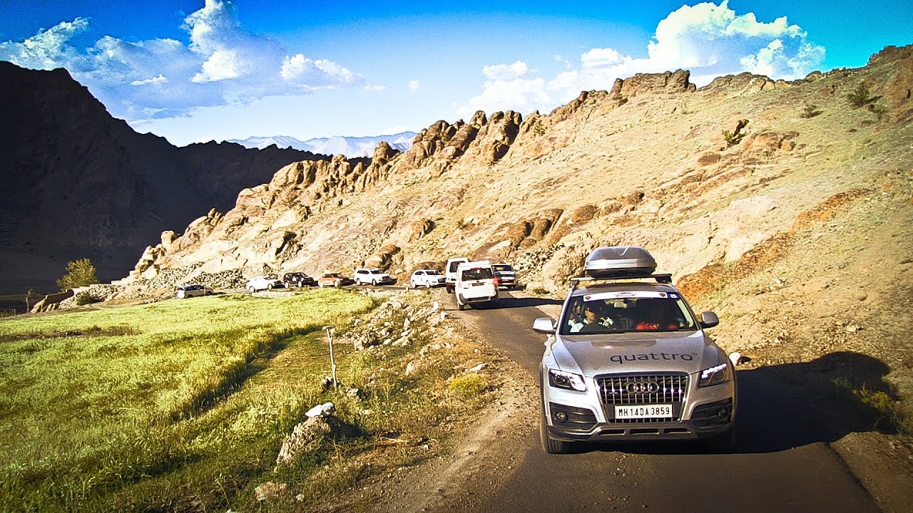ladakh wallpaper hd,land vehicle,vehicle,mountainous landforms,car,audi