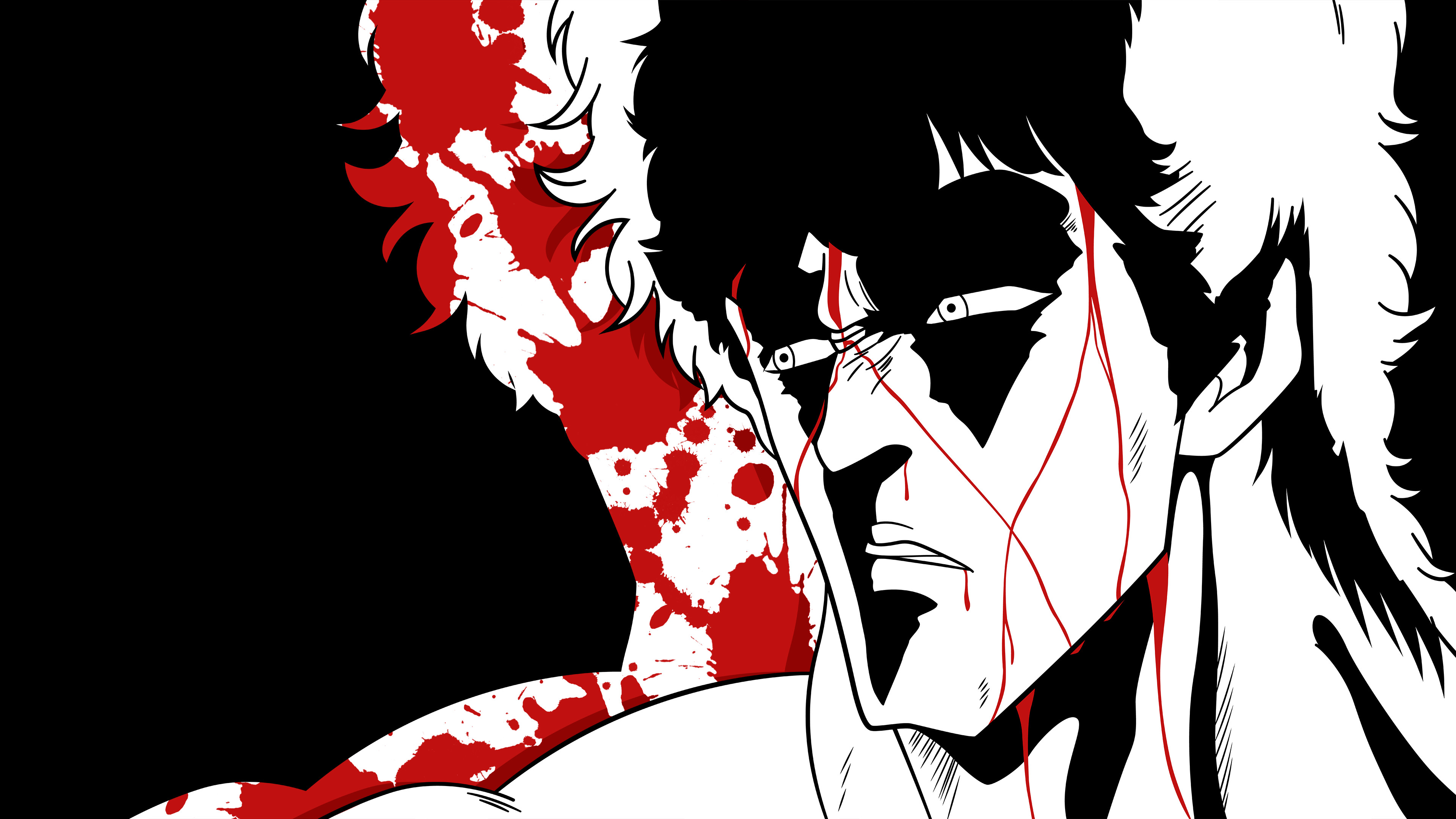 kenshiro fondo de pantalla,rojo,ilustración,diseño gráfico,personaje de ficción,boca