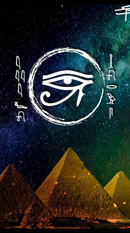 eye of horus wallpaper,font,space,logo,graphics,graphic design