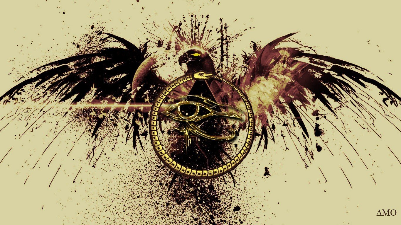 eye of horus wallpaper,graphic design,illustration,wing,graphics,feather