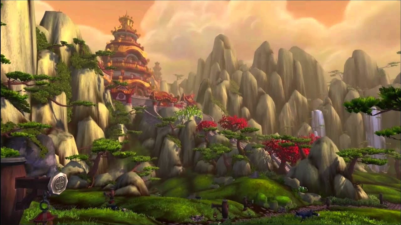 pandaria wallpaper,nature,natural landscape,action adventure game,strategy video game,biome