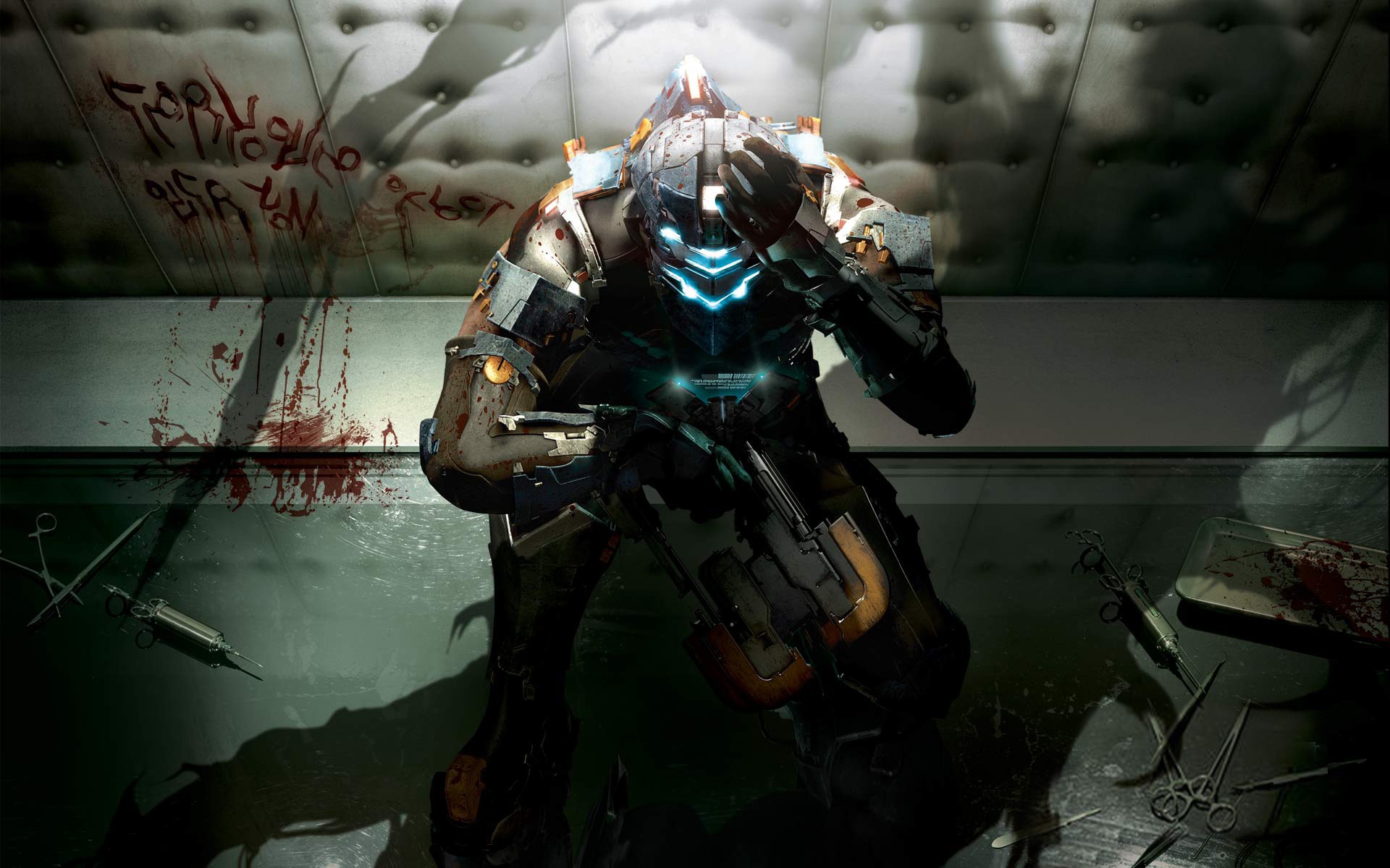 dead space wallpaper hd,pc game,cg artwork,fictional character,action figure,screenshot