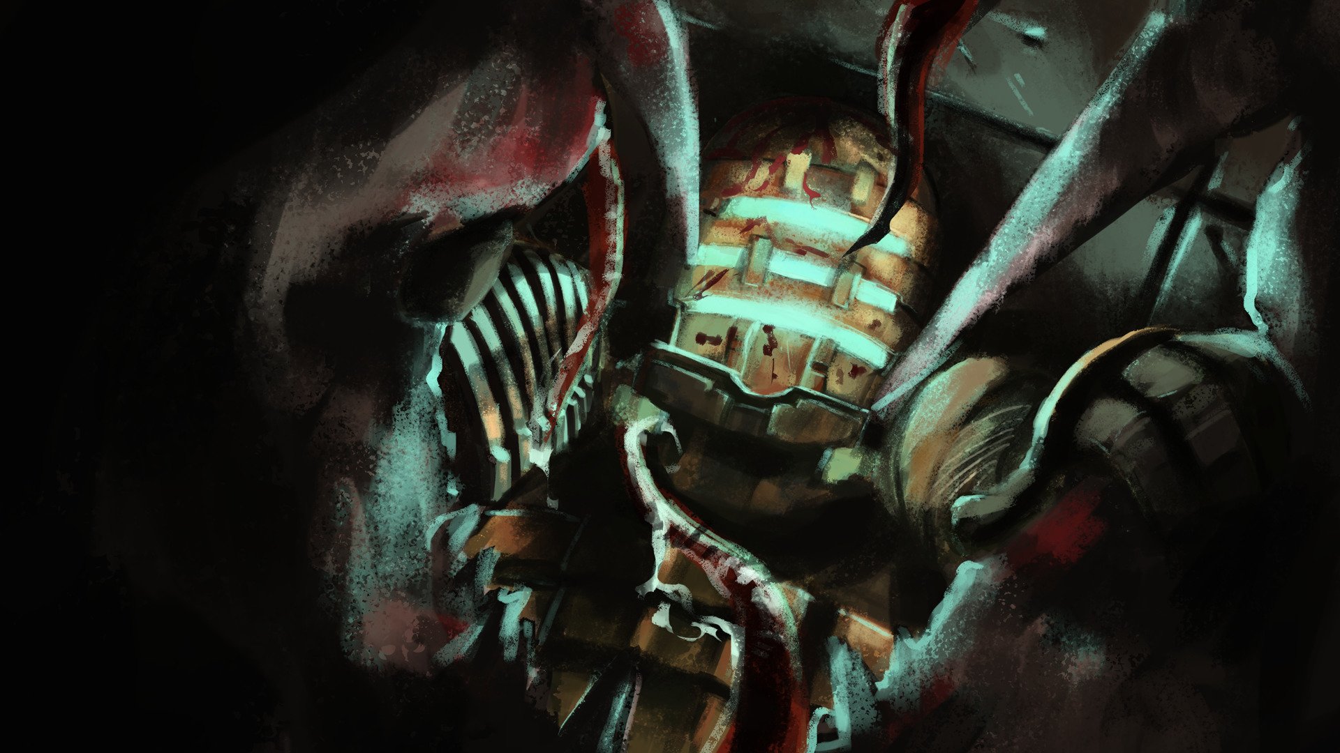 dead space wallpaper hd,fictional character,supervillain,fiction,illustration,cg artwork