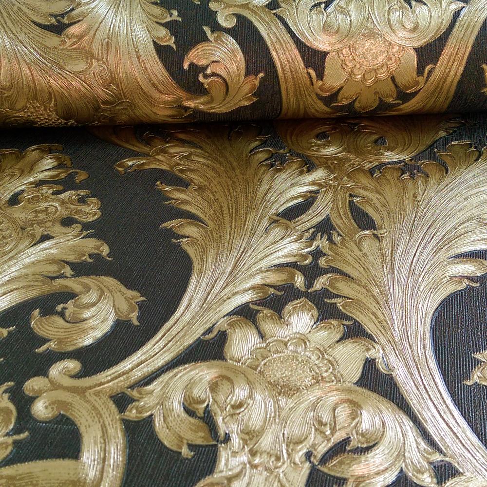 italian heavyweight vinyl wallpaper,carving,wood,furniture,relief