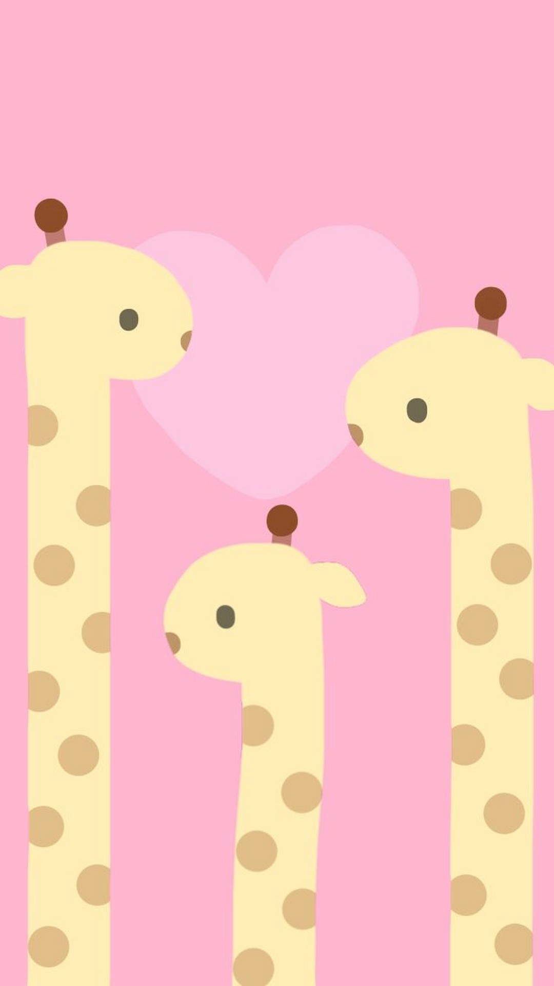 süße rosa iphone wallpaper,giraffe,giraffidae,rosa,muster,design