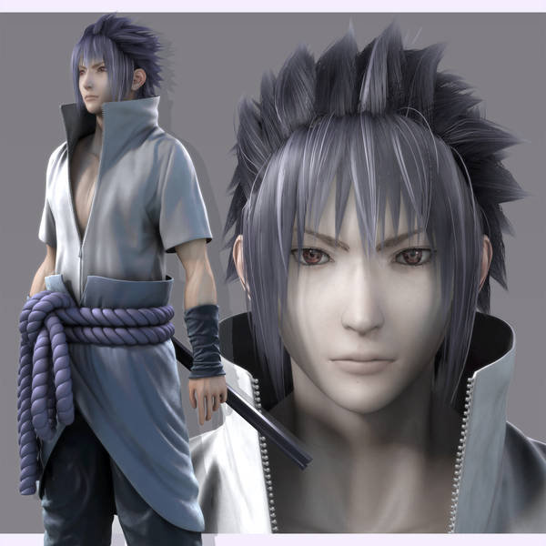 fond d'écran sasuke terbaru 2013,cheveux,coiffure,anime,cheveux noirs,oeuvre de cg