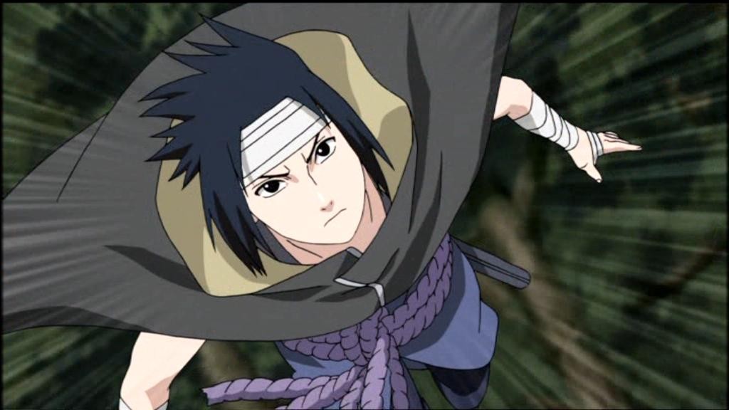 fond d'écran sasuke terbaru 2013,dessin animé,anime,cheveux noirs,bouche,naruto