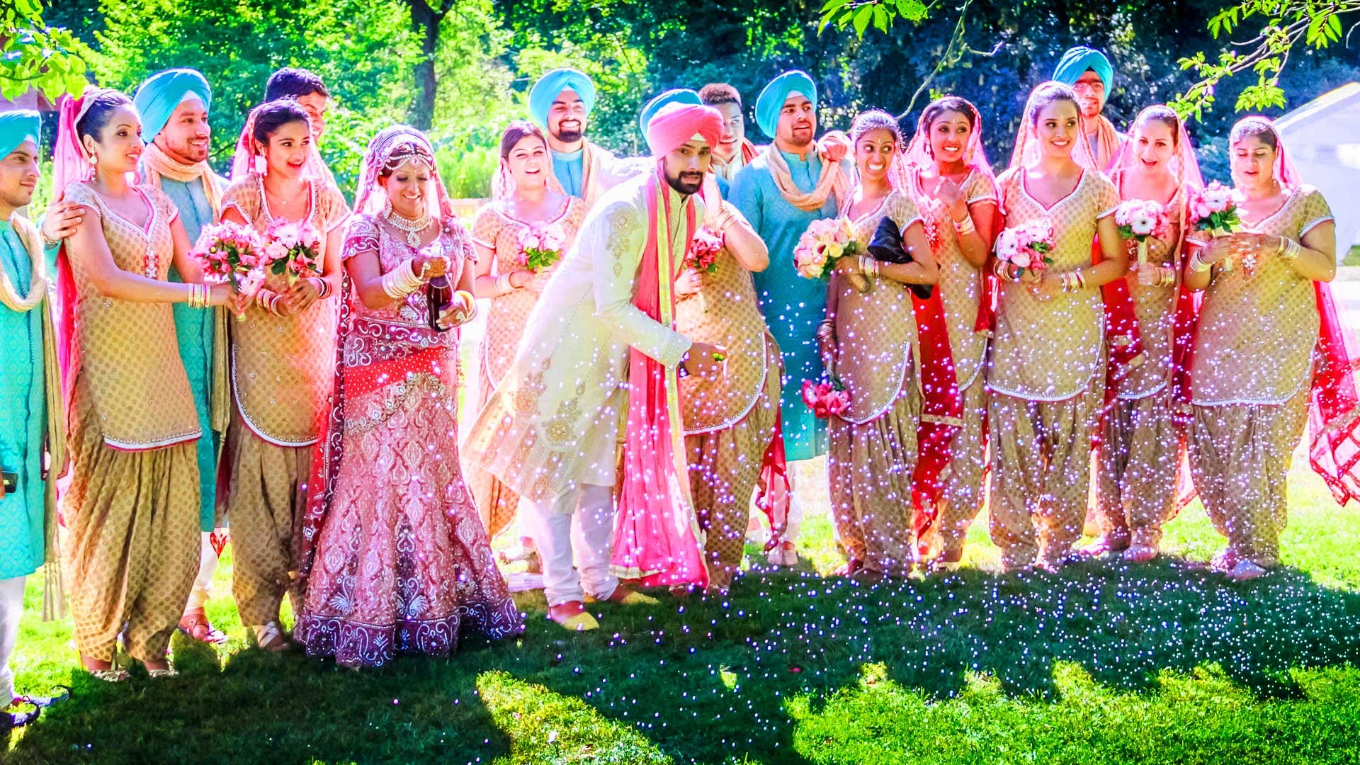 punjabi couple marié fond d'écran,un événement,la cérémonie