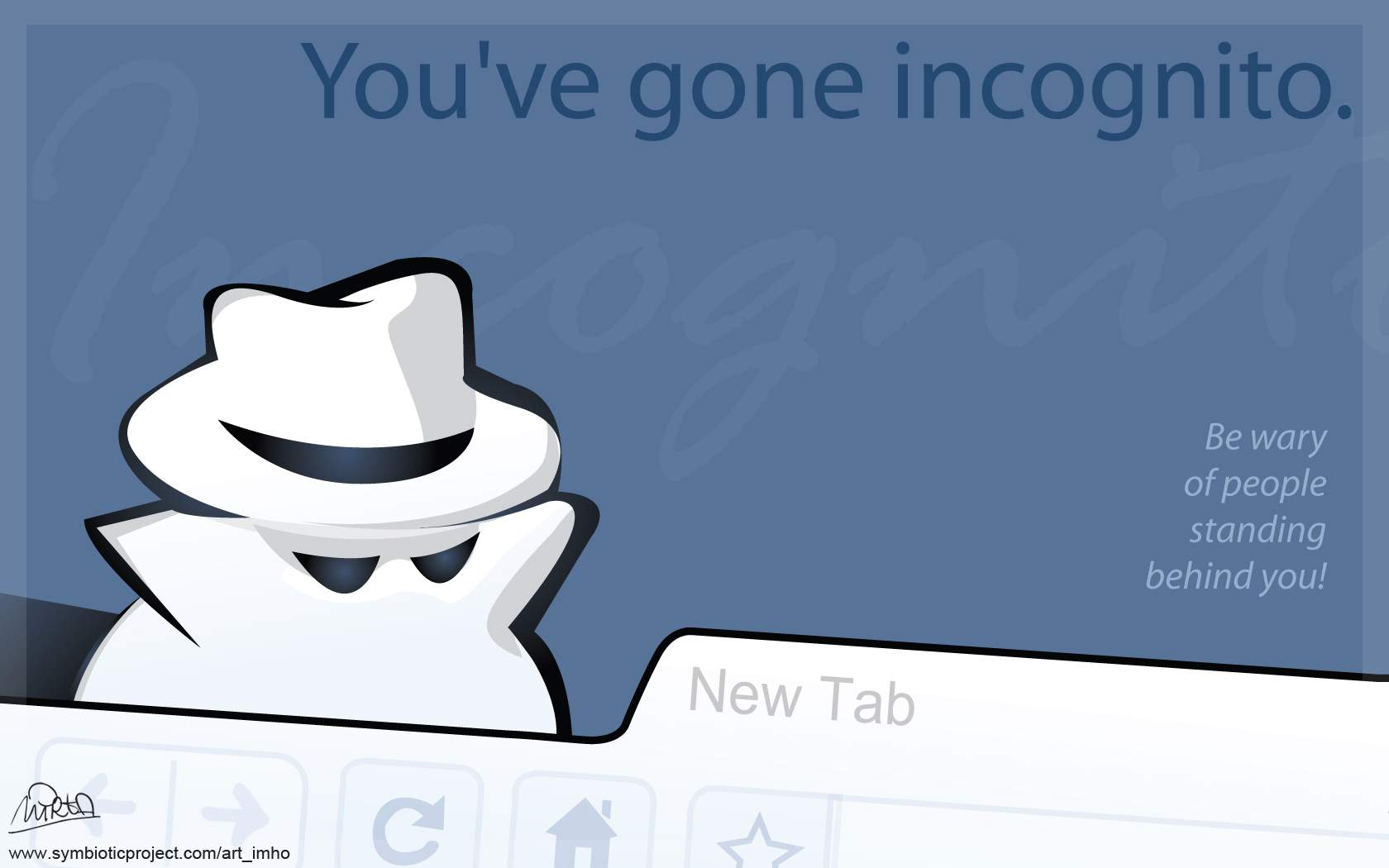 incognito wallpaper,text,cartoon,font