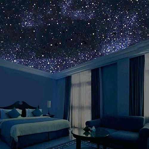 bonne nuit papier peint de chambre,plafond,chambre,ciel,violet,éclairage