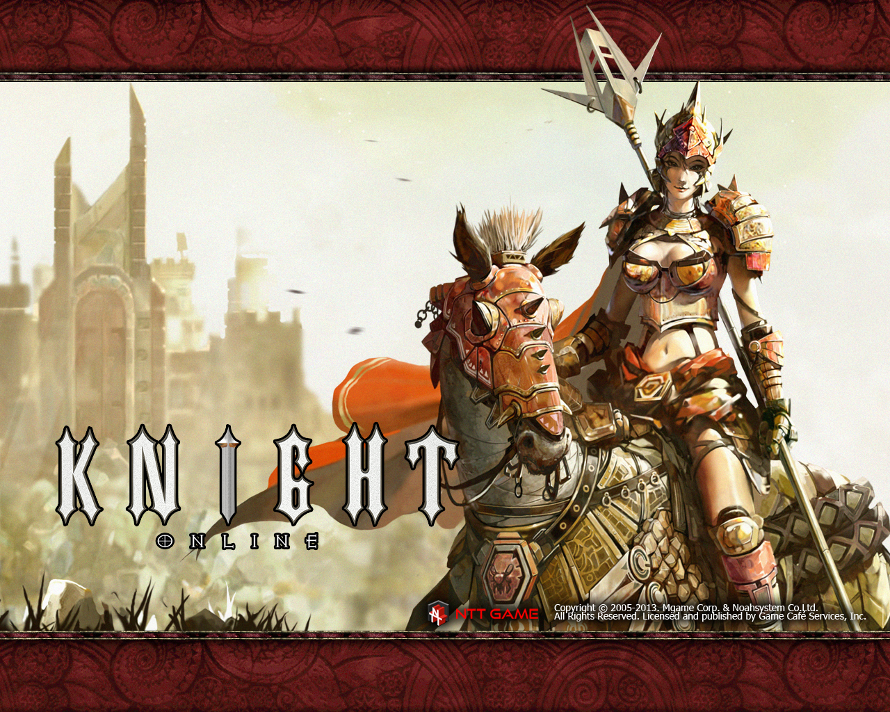 knight online wallpaper,action adventure game,games,adventure game,strategy video game,pc game