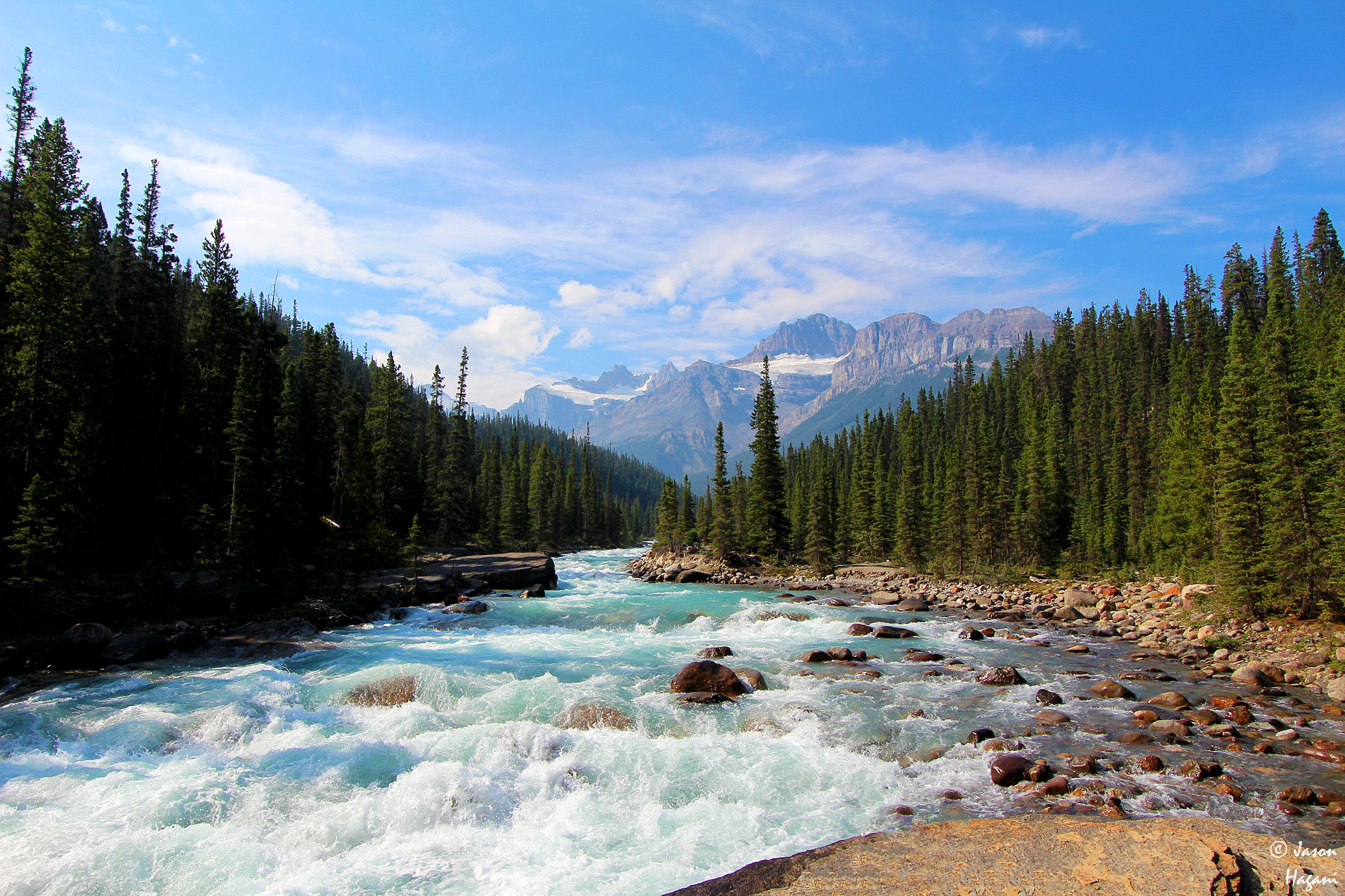 banff tapete,gewässer,fluss,natur,natürliche landschaft,gebirgsfluss