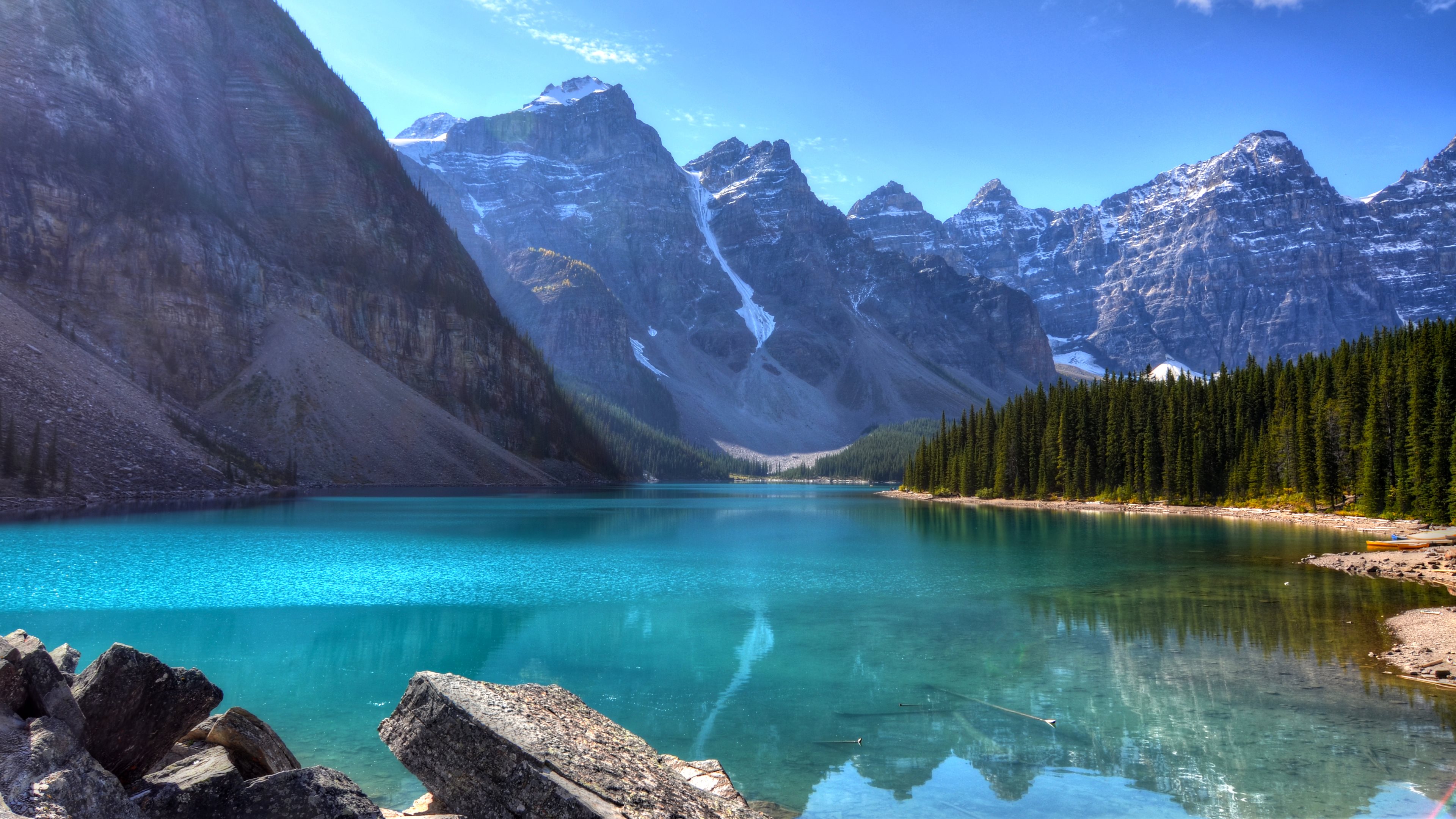 fondo de pantalla de banff,paisaje natural,montaña,cuerpo de agua,naturaleza,lago glacial