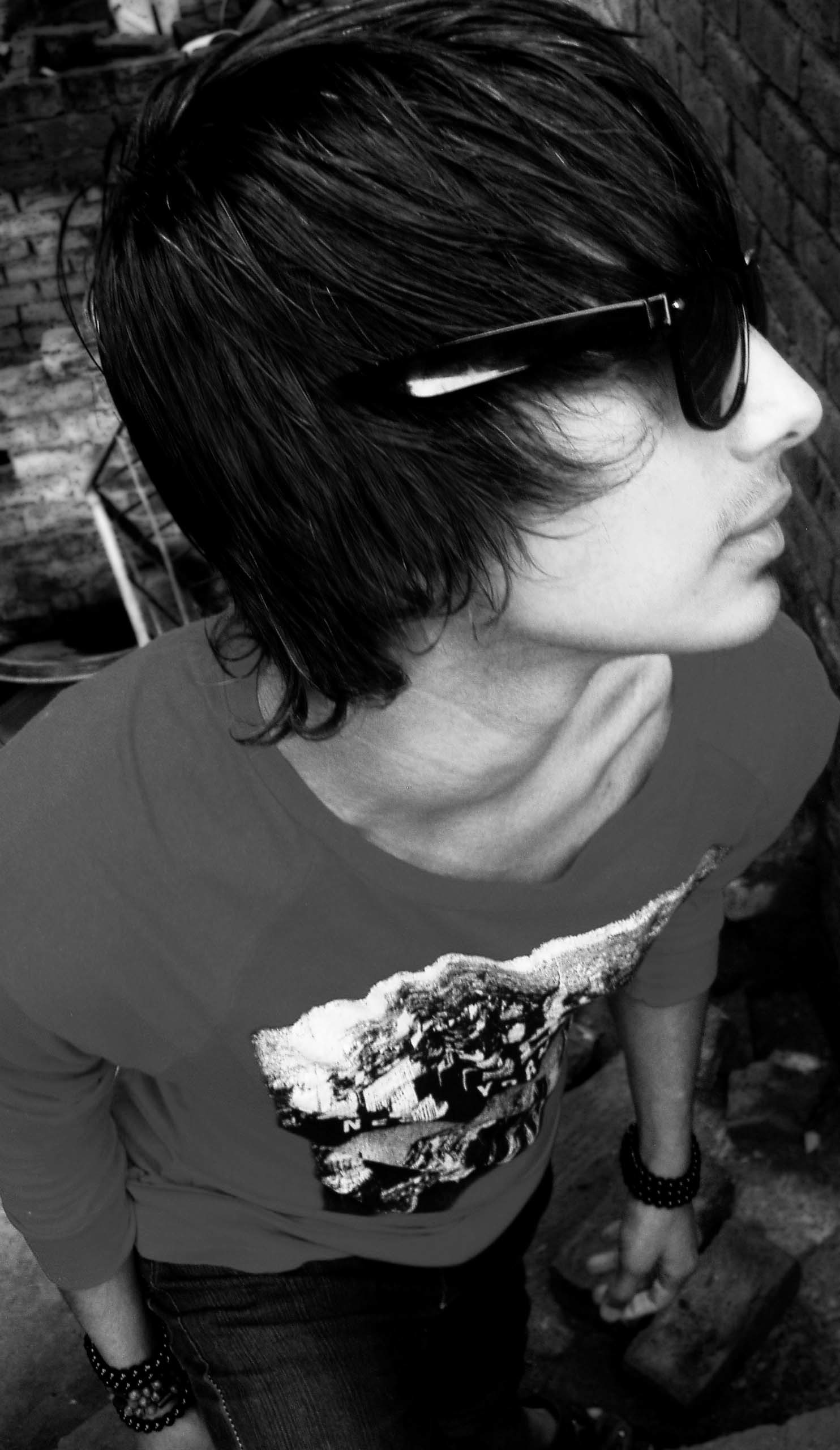 indian boy wallpaper,hair,black,hairstyle,black and white,eyewear