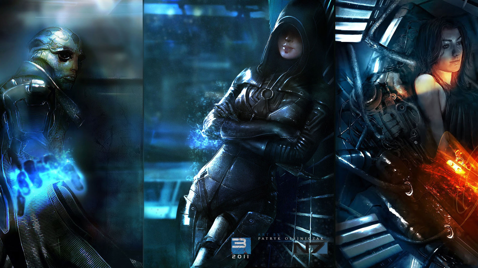 mass effect live wallpaper,action adventure game,fictional character,cg artwork,superhero,pc game