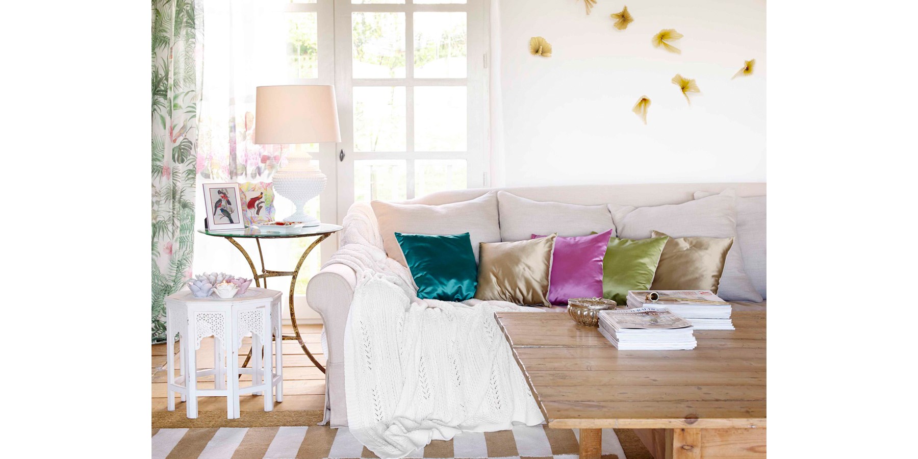 zara home wallpaper,blanc,meubles,chambre,turquoise,propriété