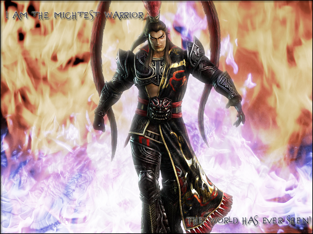 lu bu wallpaper,cg artwork,fictional character,action adventure game,games,demon