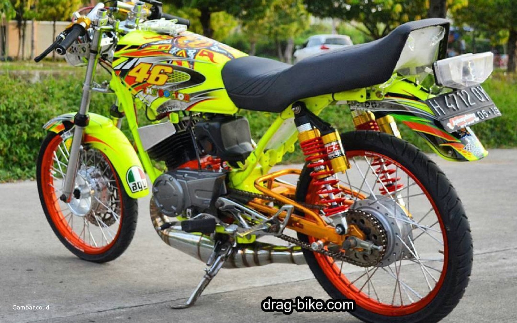 Wallpaper Motor Rx King - Modifikasi Rx King Thailook- WallpaperUse