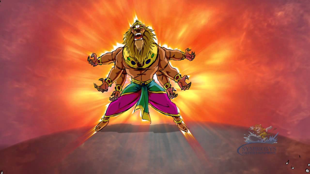 Vinyl Gloss Laminated Picture for Lord Narasimha with Prahalad Poster for  Home (Multicolour) 3D Poster - Decorative posters in India - Buy art, film,  design, movie, music, nature and educational paintings/wallpapers at