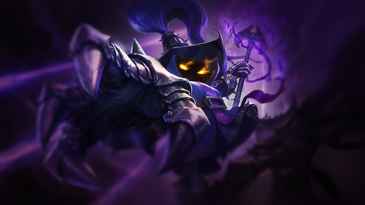 veigar wallpaper,purple,violet,demon,fictional character,cg artwork