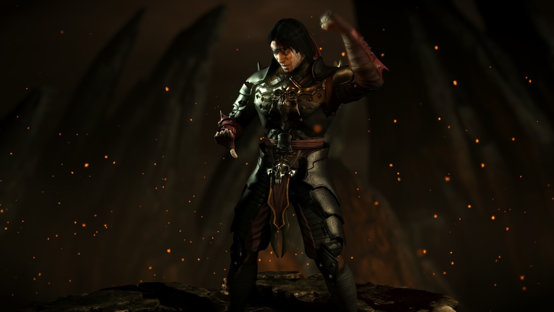 liu kang wallpaper,action adventure game,darkness,pc game,screenshot,action figure