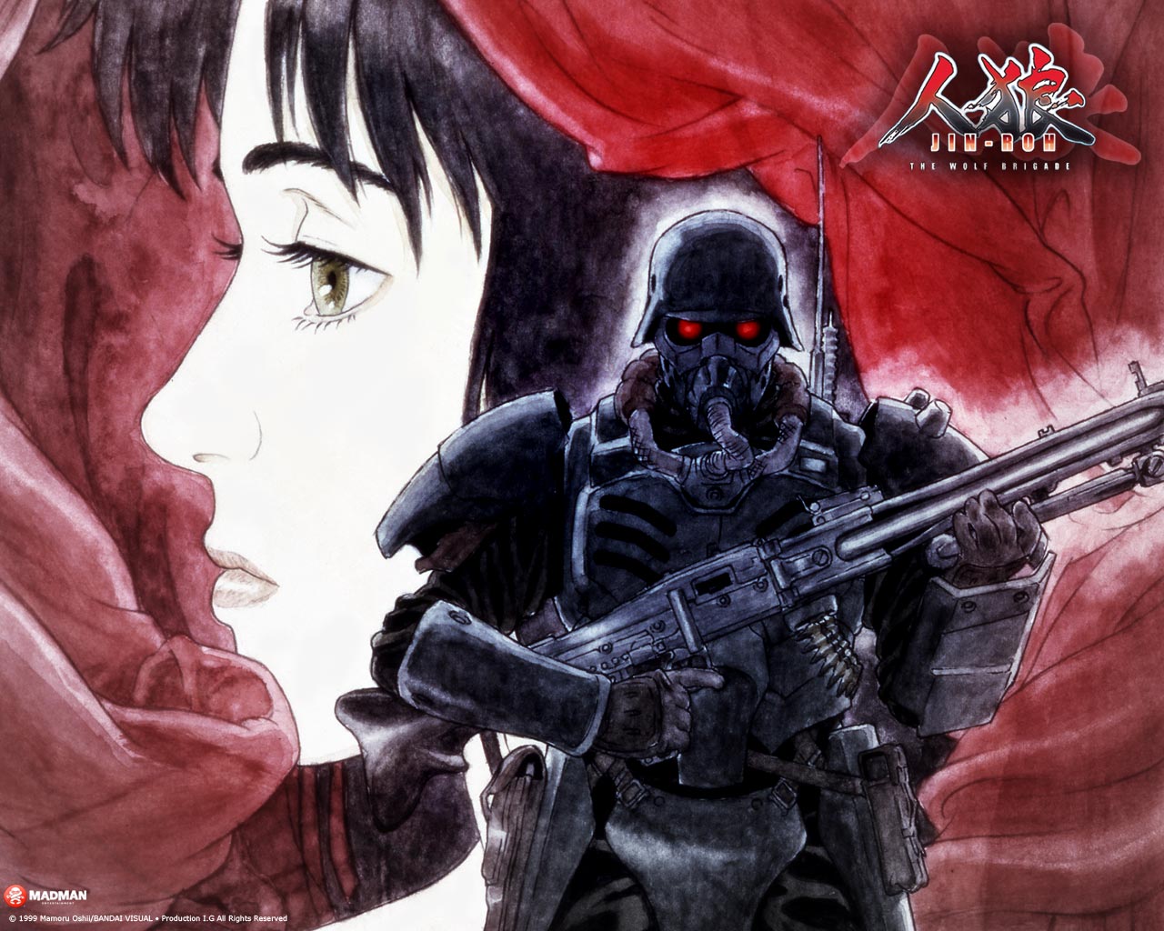 jin roh wallpaper,action adventure game,pc game,shooter game,games,cg artwork