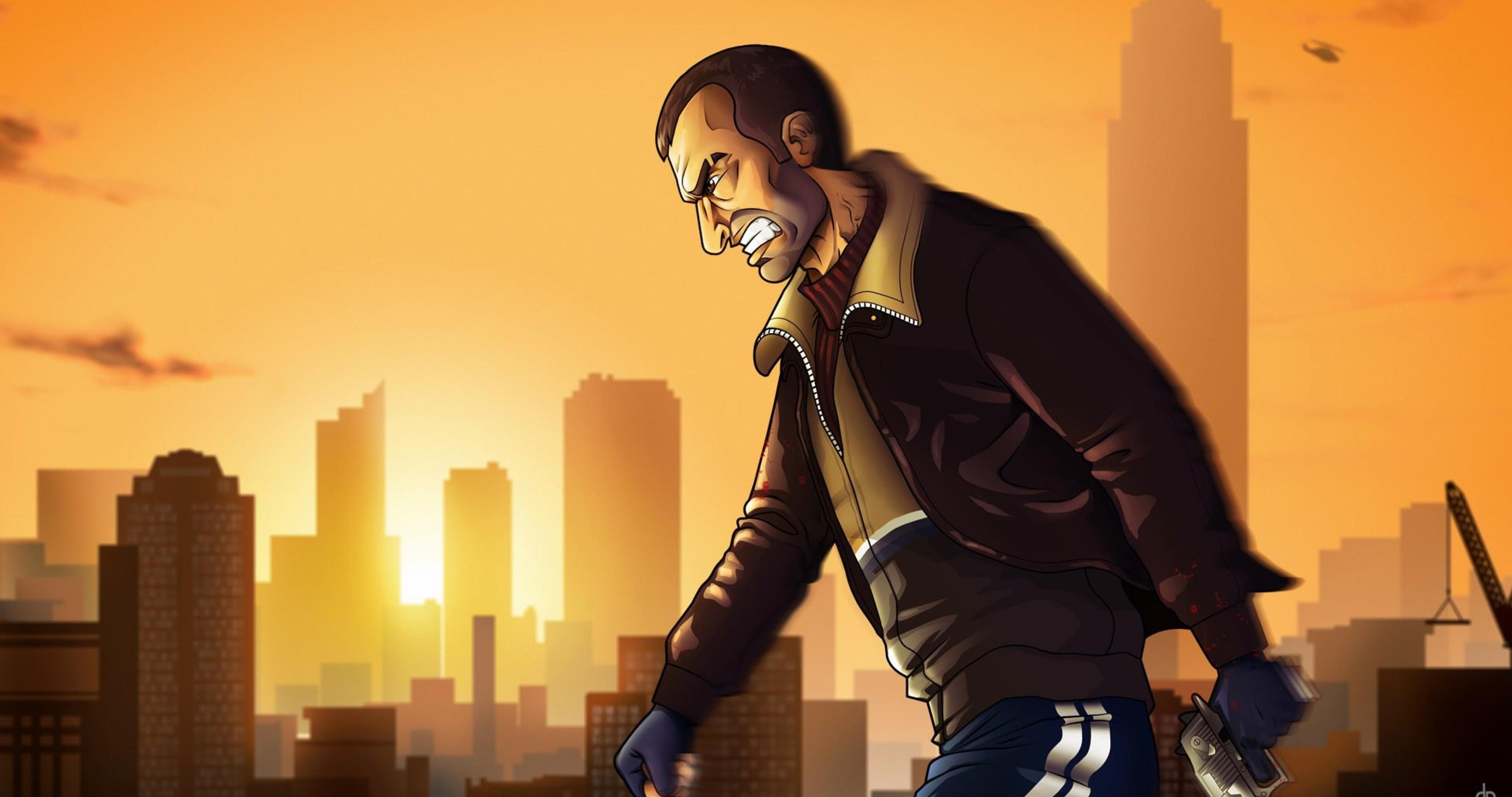 niko bellic wallpaper,photography,music artist,games